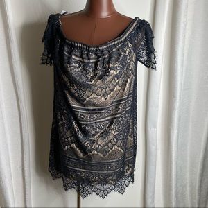 Rue 21 lace off the shoulder mini dress